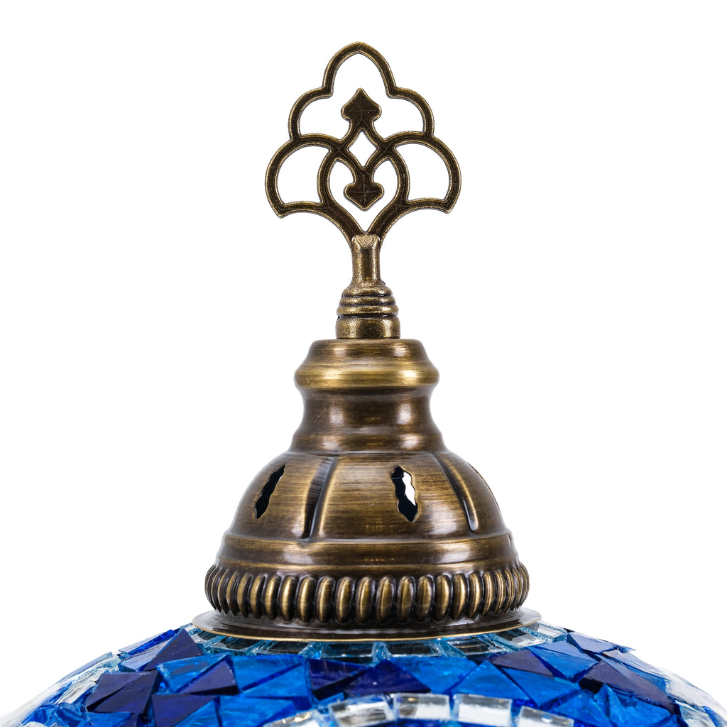 Mozaist Turkish Mosaic Table Lamp Blue