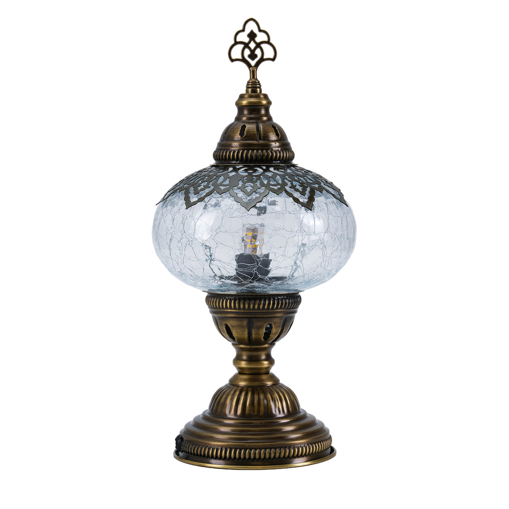 Mozaist Turkish Cracked Table Lamp