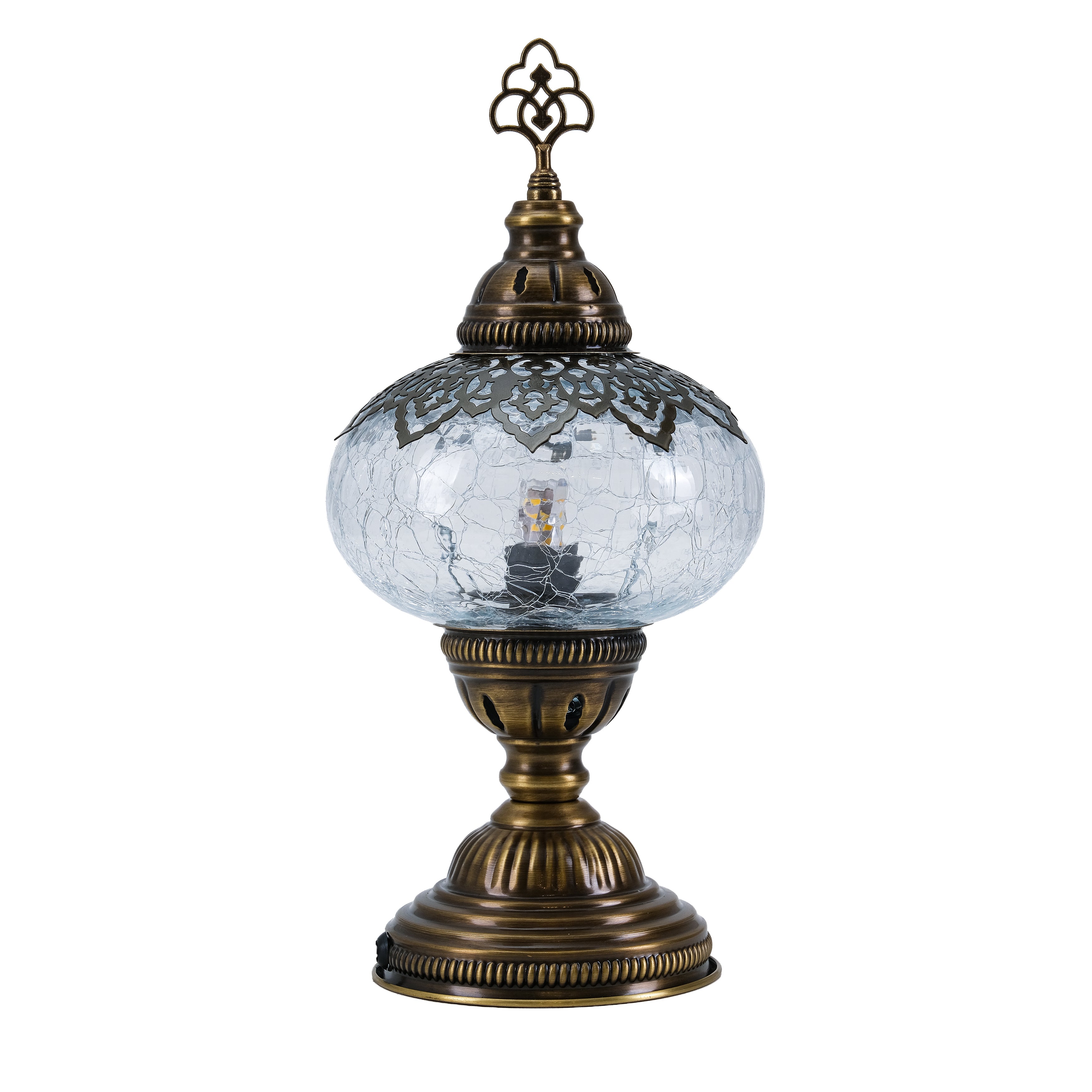 Mozaist Turkish Cracked Table Lamp