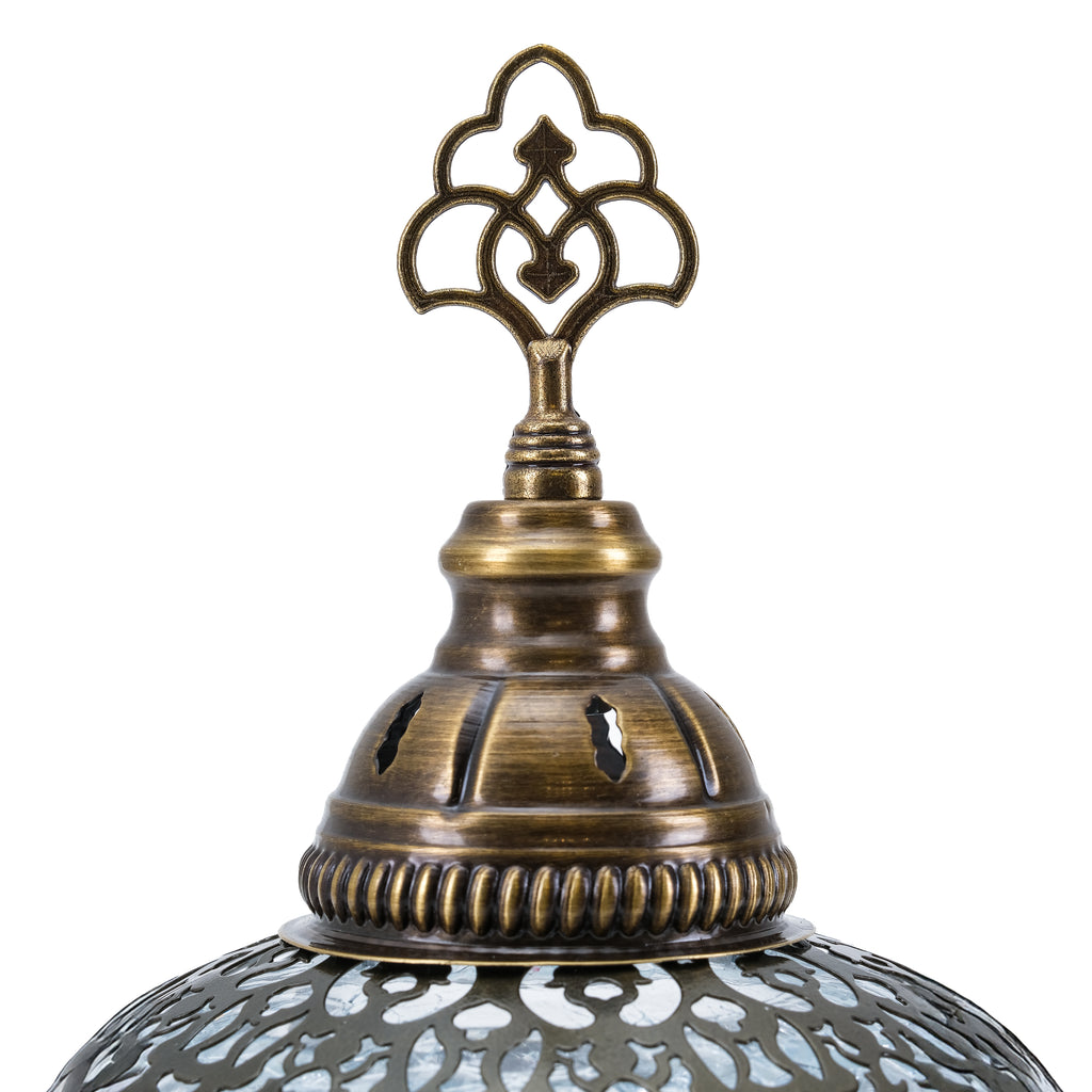 Mozaist Turkish Cracked Table Lamp