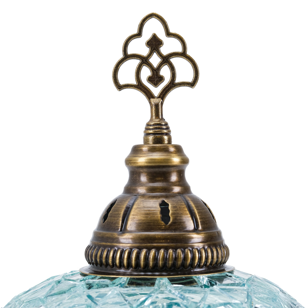 Mozaist Turkish Mosaic Table Lamp White